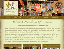 Tablet Screenshot of fleurdelisgiftandhome.com